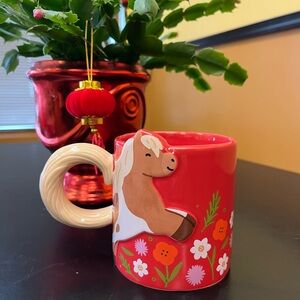 *NWT* Starbucks 2026 Lunar Year of the Horse Red Ceramic 12 oz Mug